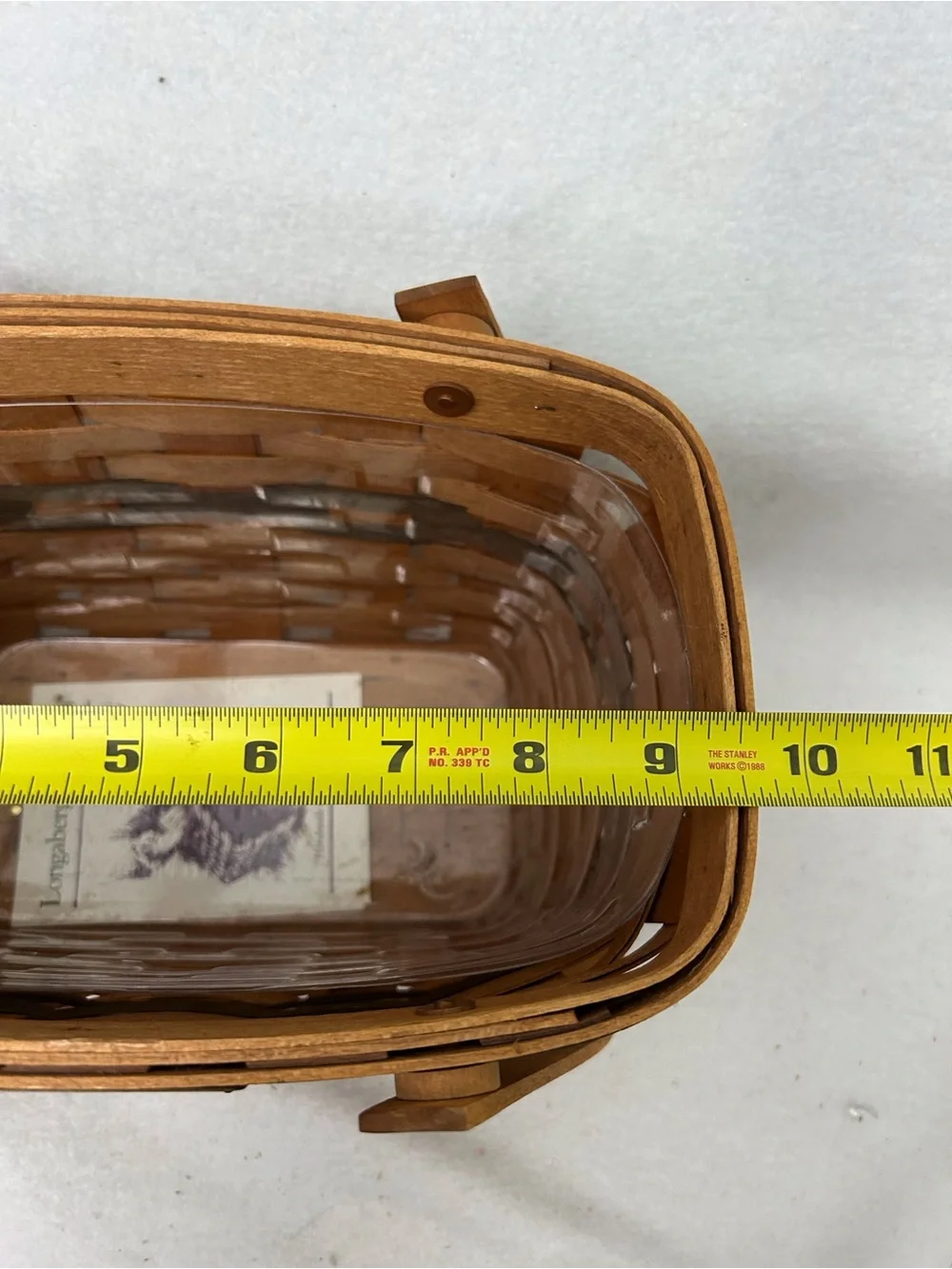 Longaberger 1992 Edition Christmas Collection Season’s Greeting Basket
